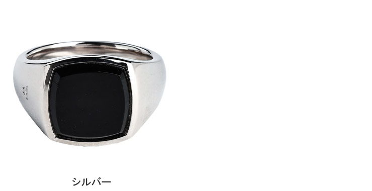 TOM WOOD（トムウッド） メンズ リング TOM WOOD Kay Polished Onyx