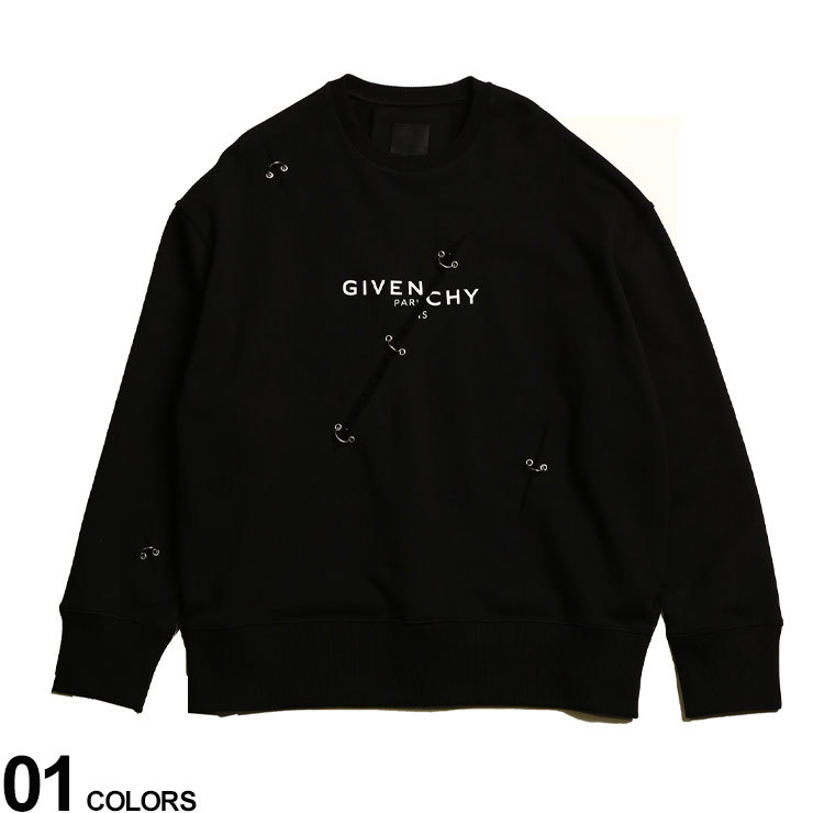 ジバンシィ メンズ GIVENCHY メタル アイレット リング スウェット