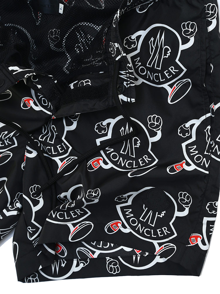 MONCLER（モンクレール） ショートパンツ メンズ パンツ 水着 ワッペン