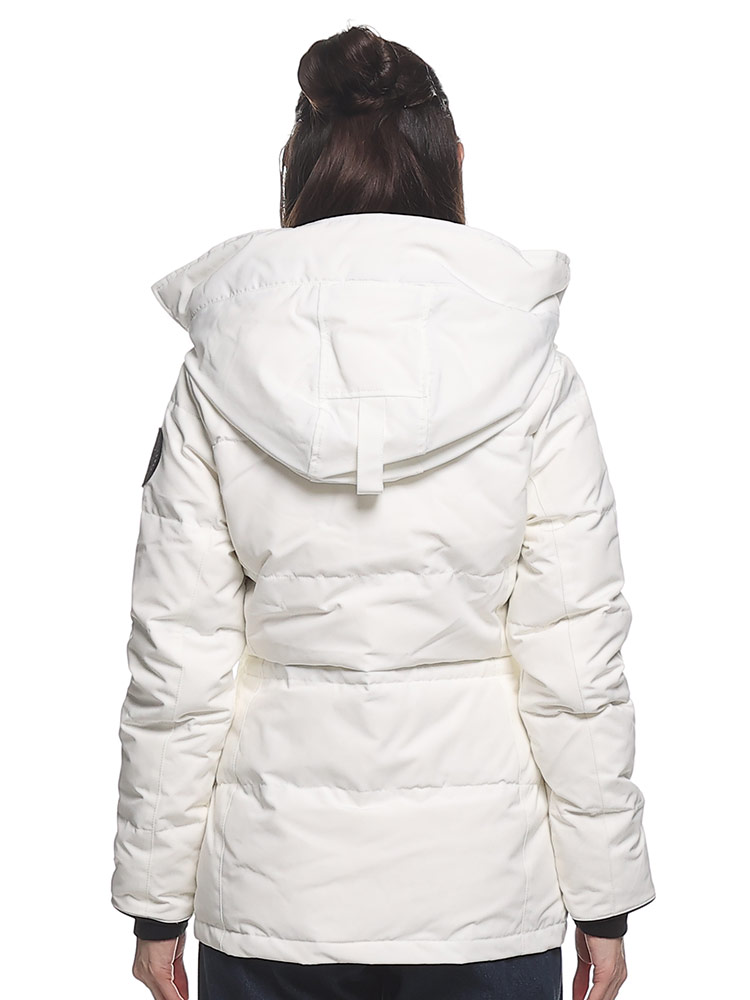 GOELIA ホワイトラペルショートレディースグースダウン衣料品 CANADA GOOSE カナダグース ダウンジャケット レディース ダウン