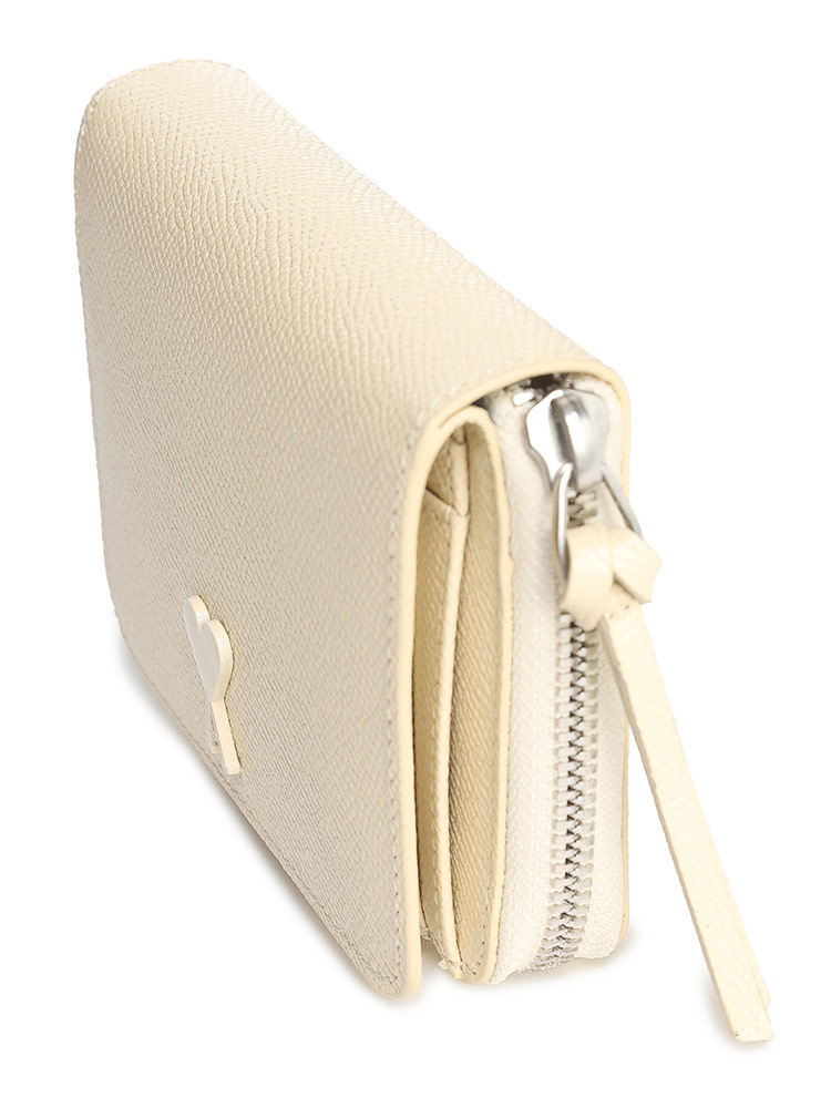 アミパリス　財布 セール 24%OFF】ami paris 二つ折り財布 USL203 801 スムース
