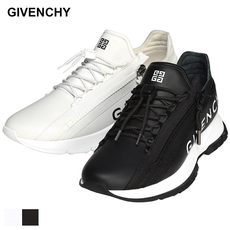 GIVENCHY ジバンシィ ロゴプリント サイドジップ スニーカー