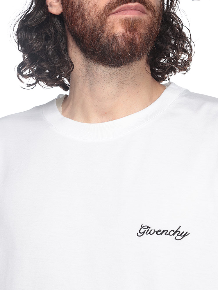 Tシャツ・カットソー GIVENCHY COTTON T-SHIRT GIVENCHY Printed cotton-jersey T-shirt | NET-A-PORTER