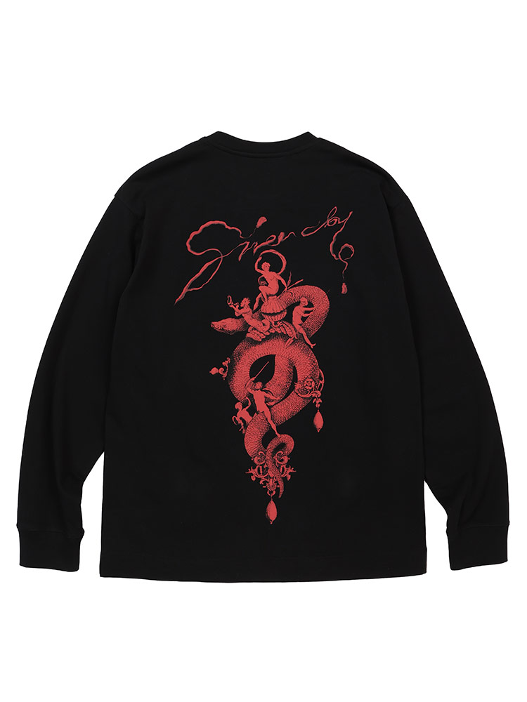 GIVENCHY（ジバンシィ） 長袖 Tシャツ メンズ バックプリント クルー