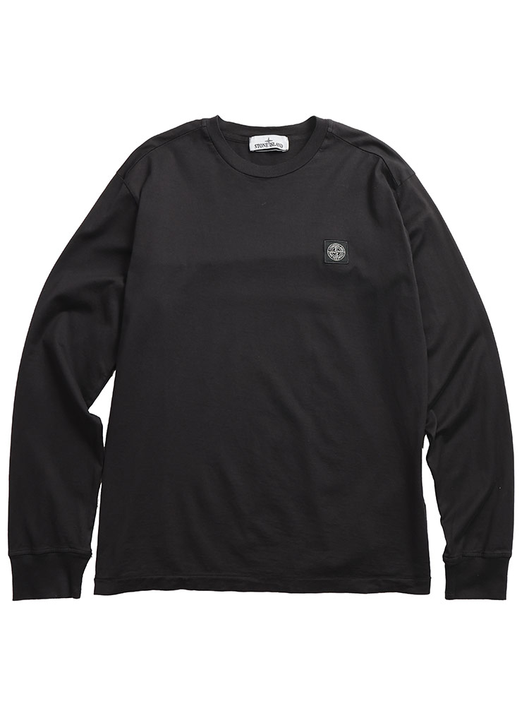 STONE ISLAND（ストーン アイランド） 長袖 Tシャツ メンズ 胸ロゴ