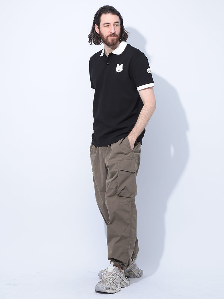 残り僅か☆[MONCLER] コラボ 半袖 プリント Tシャツ カーキ 楽天市場】カーキ（ブランドモンクレール）（Tシャツ