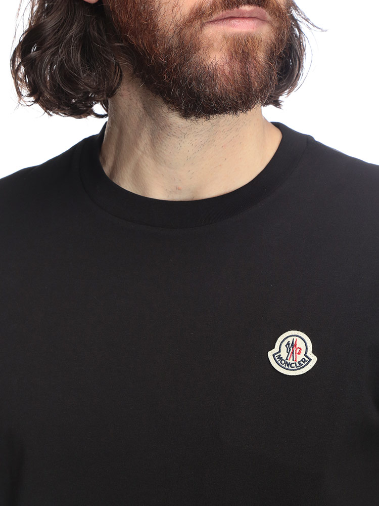【希少】モンクレール☆オールインワン　つなぎ　スキーウェア　ワッペンロゴ MONCLER モンクレール 半袖 Tシャツ メンズ ワッペン クルー