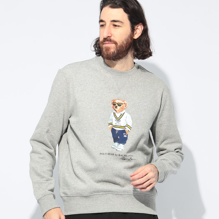 ★ピグレット★ ラルフローレン  トレーナー POLO RALPH LAUREN (ポロラルフローレン) 裏起毛 ワンポイント クルー