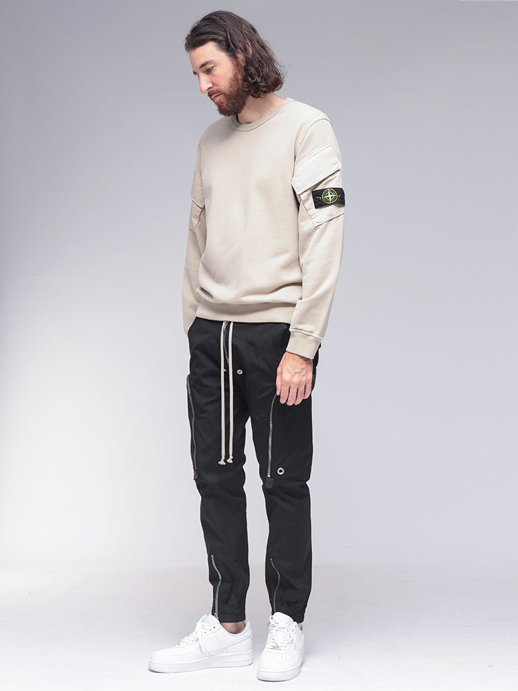 STONE ISLAND（ストーン アイランド） メンズ 腕ポケット スウェット