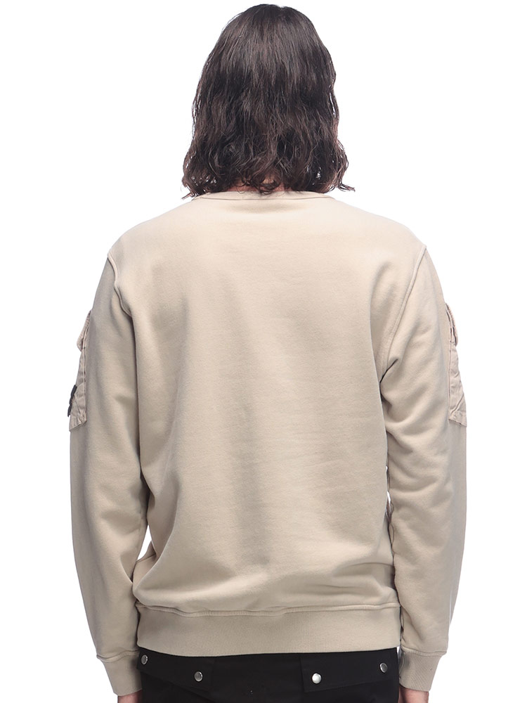 ＜美品＞STONE  マルチポケットスウェット　ＸＬ STONE ISLAND（ストーン アイランド） メンズ 腕ポケット スウェット