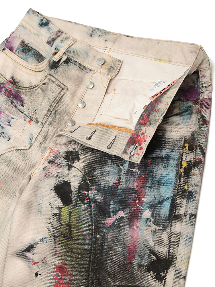 Acne Studios トロンプルイユバギーデニム New Arrival】 ACNE STUDIOS(アクネストゥディオズ