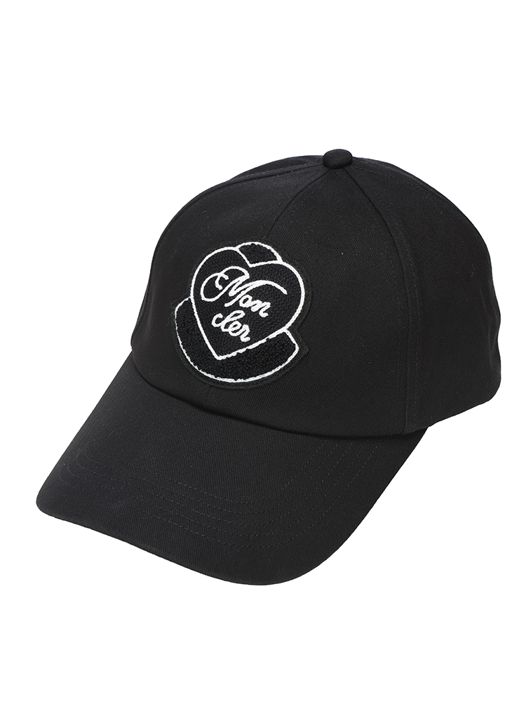 MONCLER（モンクレール） ハートワッペン コットン キャップ