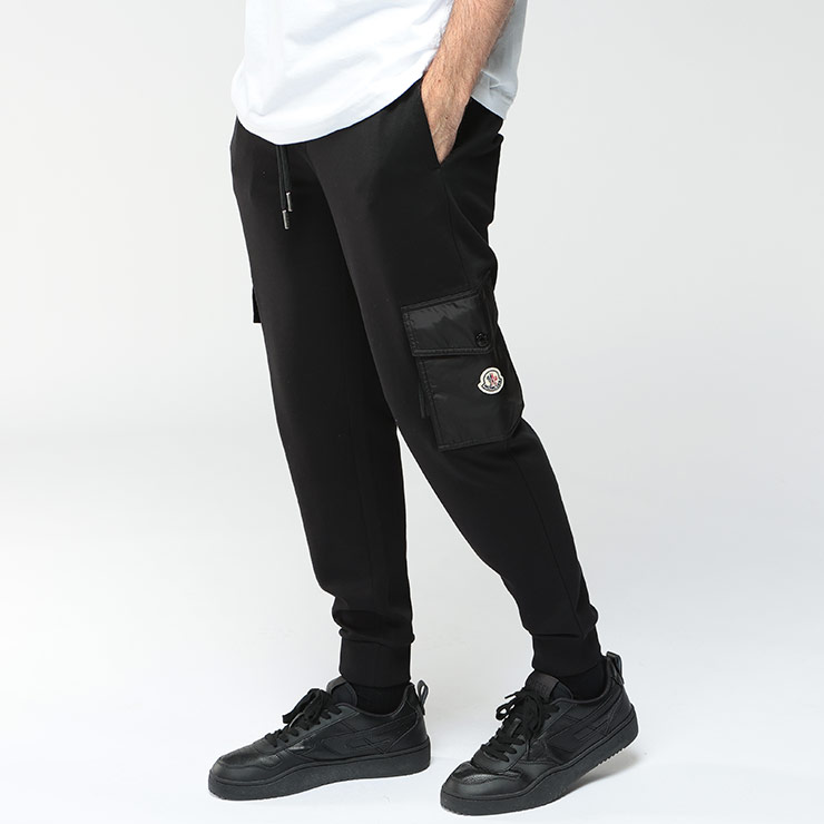 MONCLER（モンクレール） ナイロンポケット ウエストコード スウェット