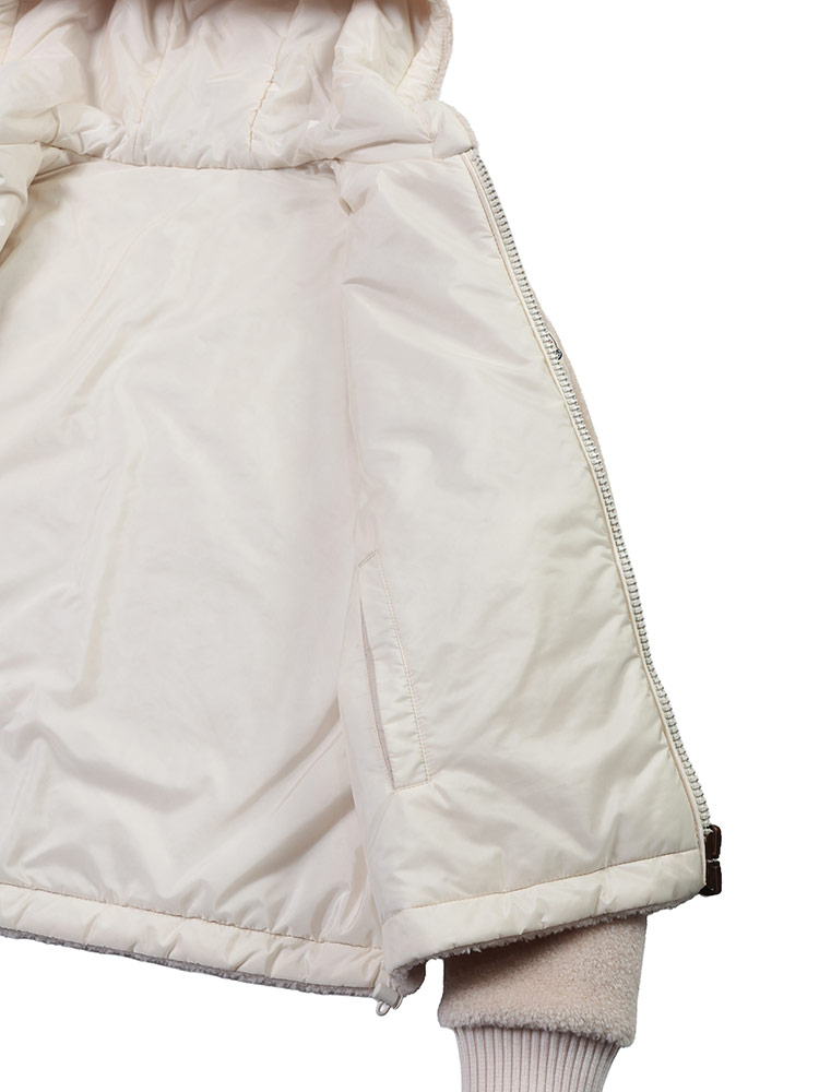MONCLER（モンクレール） パーカー レディース ボア リバーシブル