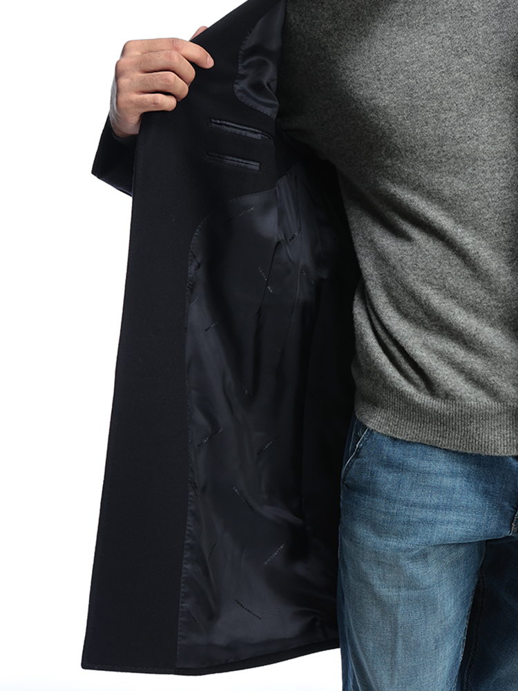 TAGLIATORE(タリアトーレ) コート メンズ カシミヤ混 シングル 3つ TAGLIATORE(タリアトーレ) コート メンズ カシミヤ混 シングル 3つ