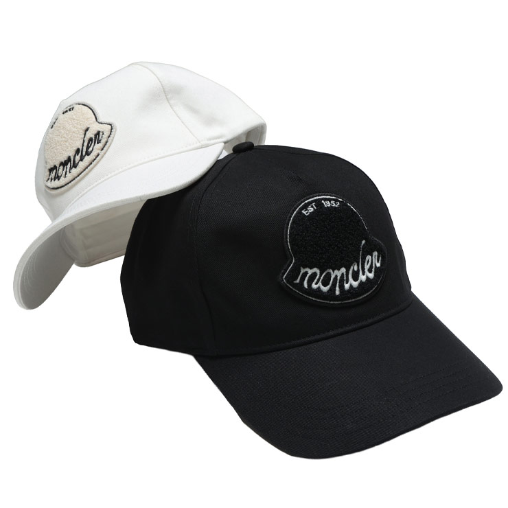 MONCLER（モンクレール） キャップ メンズ ロゴ サガラワッペン ベース