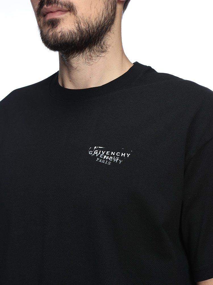 GIVENCHY（ジバンシィ） Tシャツ メンズ ロゴ スタンプ プリント 半袖
