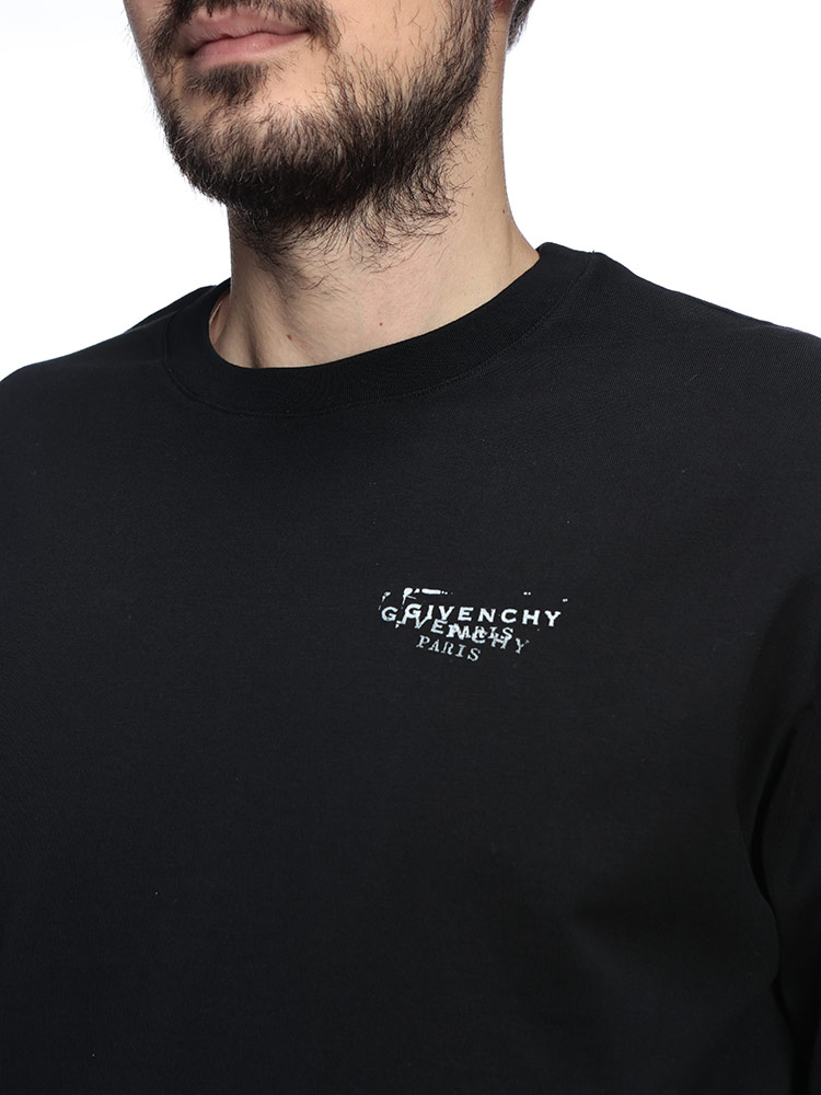 GIVENCHY（ジバンシィ） ロンT メンズ ロゴ スタンプ プリント 長袖