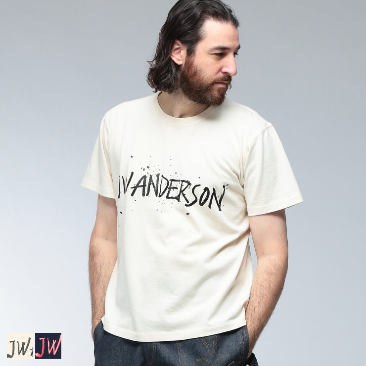 JW Anderson Tシャツ・カットソー S ベージュ 【古着】【中古】【送料無料】 J.W.ANDERSON - JW Anderson Tシャツ・カットソー S 白 【古着】【中古