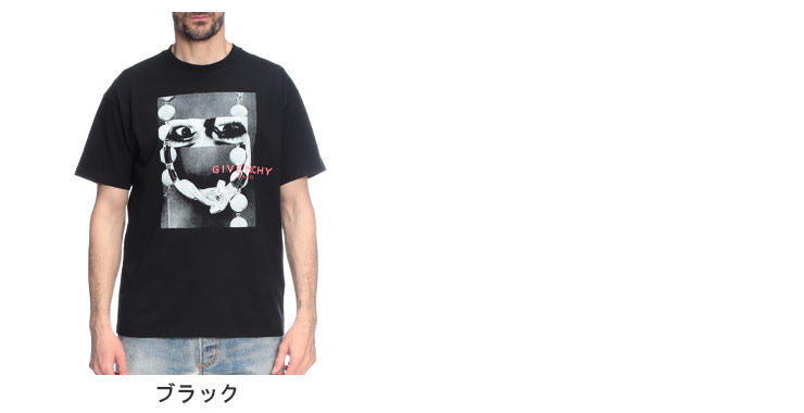 GIVENCHY（ジバンシィ） メンズ Tシャツ 半袖 ロゴ フロントプリント