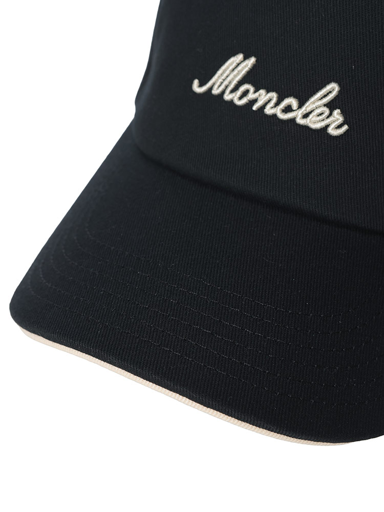 MONCLER（モンクレール） メンズ キャップ シーズン ロゴ ベースボール