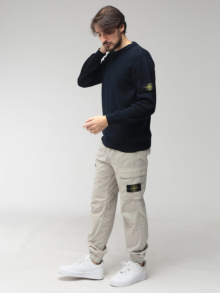 STONE ISLAND（ストーン アイランド） メンズ カーゴパンツ ロゴ