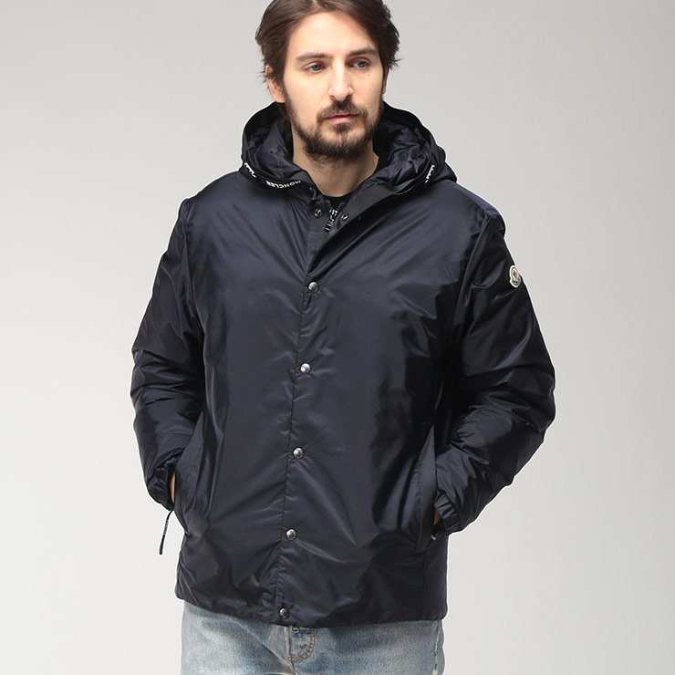 訳あり格安✨6h限定価格 モンクレール レンヌ ダウンジャケット M MONCLER（モンクレール） メンズ ダウンジャケット ネックロゴテープ