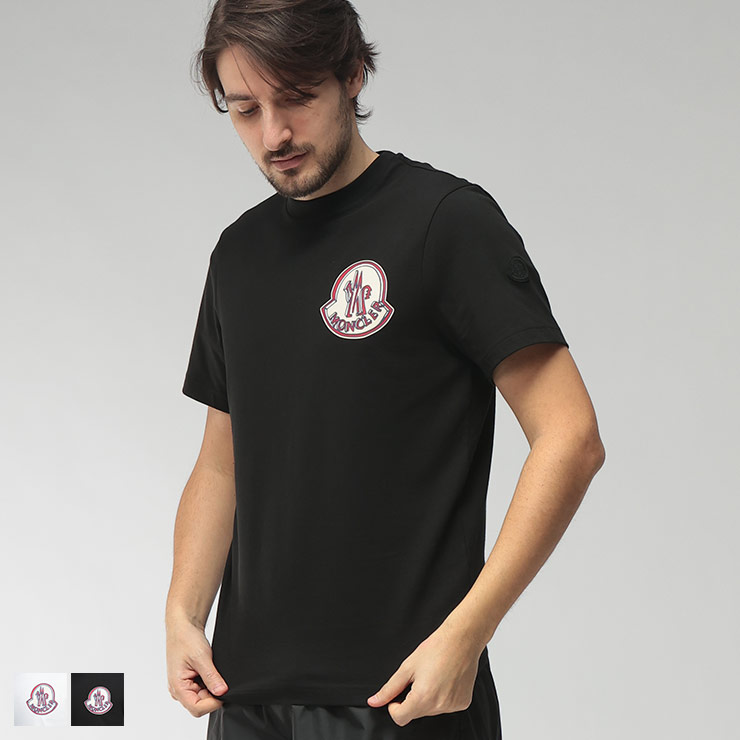 MONCLER（モンクレール） メンズ Tシャツ 半袖 ワッペンプリント