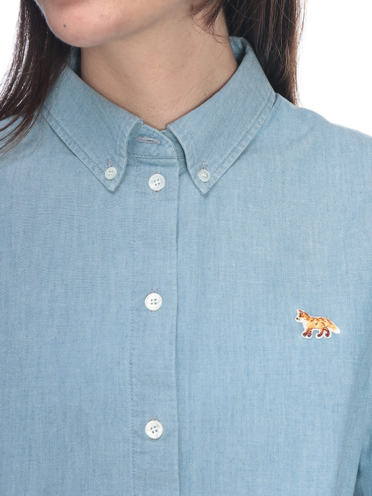 MAISON KITSUNE（メゾン キツネ） レディース シャツ 長袖 クロップド