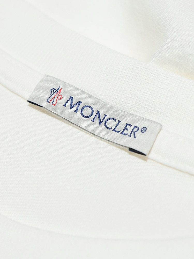 MONCLER（モンクレール） メンズ Tシャツ 半袖 3連ワッペン
