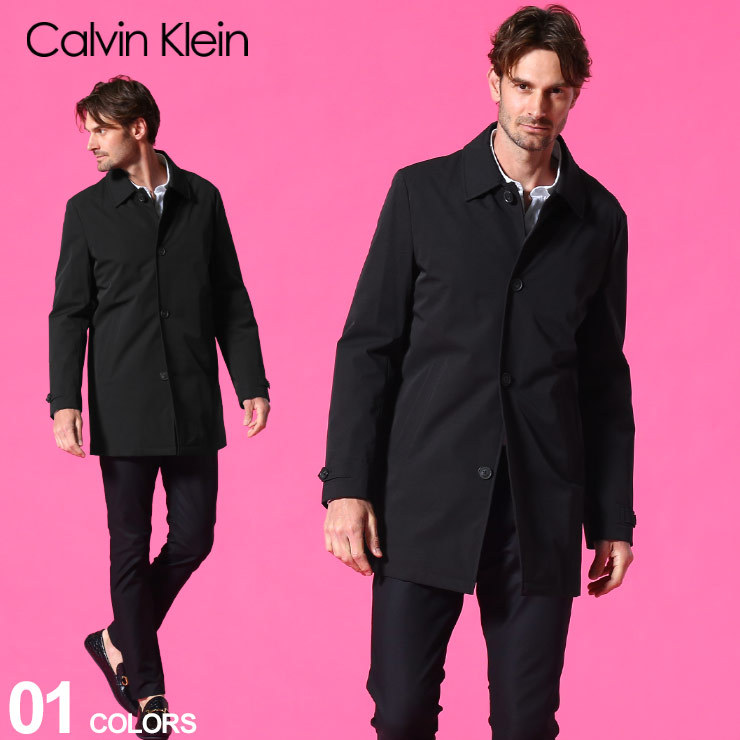 カルバンクライン メンズ コート Calvin Klein 中綿 ステンカラー