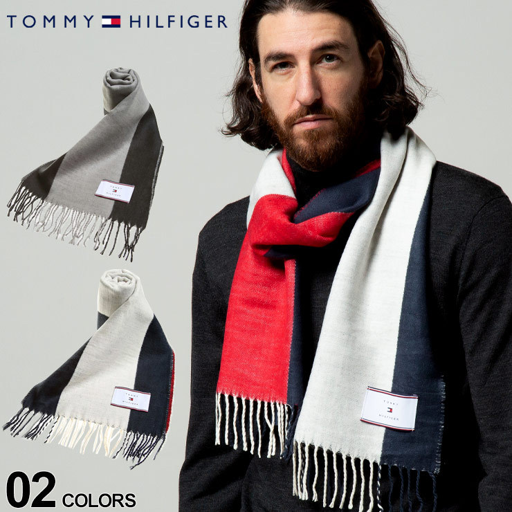 Tommy Hilfiger トミーヒルフィガー ライン マフラー ブランド