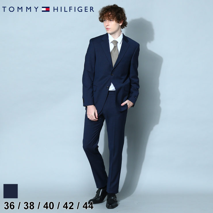 トミーヒルフィガー メンズ スーツ TOMMY HILFIGER ブランド 千鳥