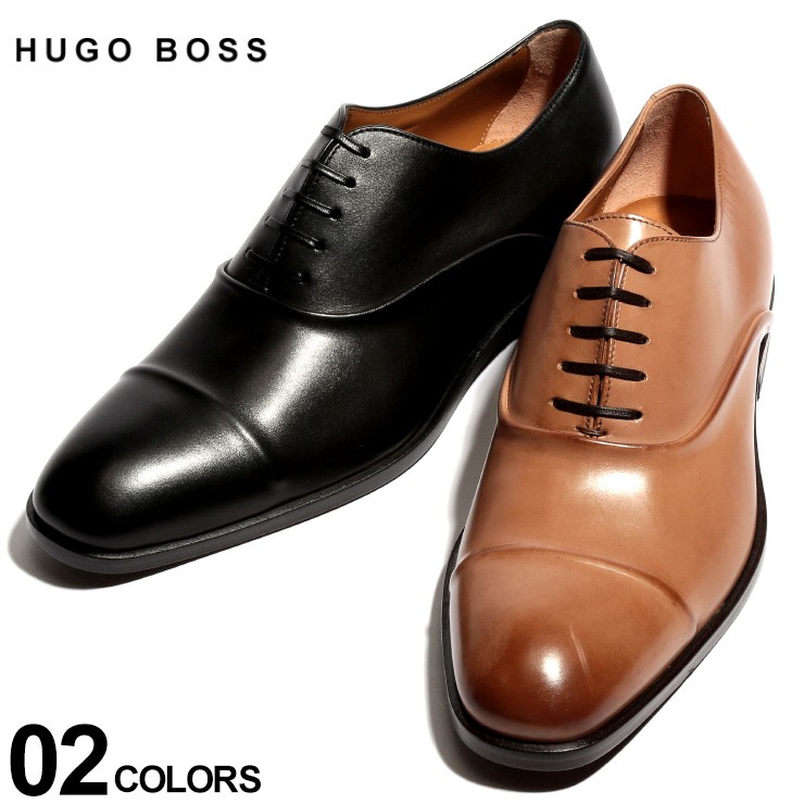 ヒューゴ ボス HUGO BOSS シューズ レザー ストレートチップ 内