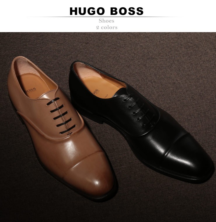 ヒューゴ ボス HUGO BOSS シューズ レザー ストレートチップ 内羽根