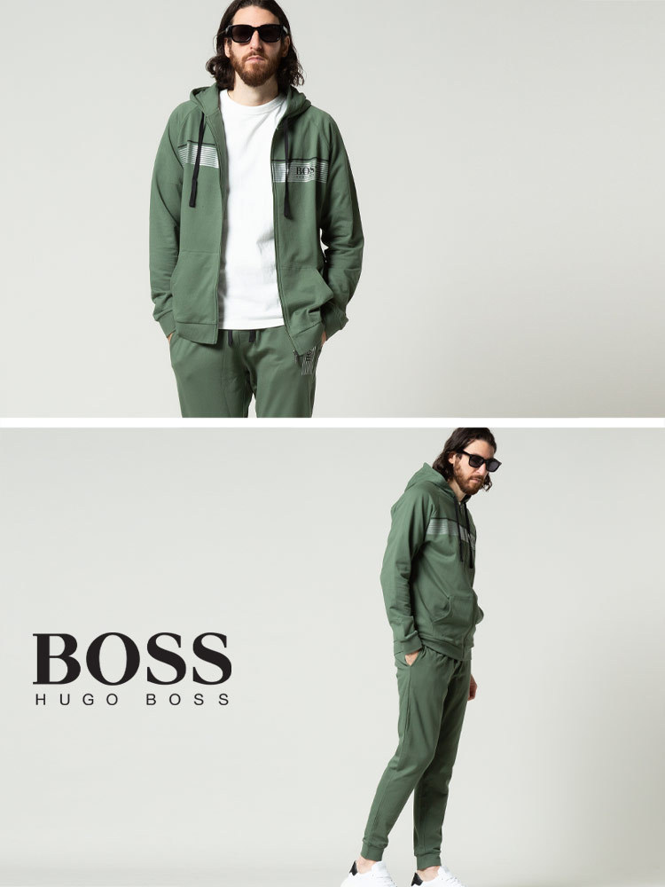 ヒューゴボス ジャージ セットアップ 上下セット メンズ HUGO BOSS