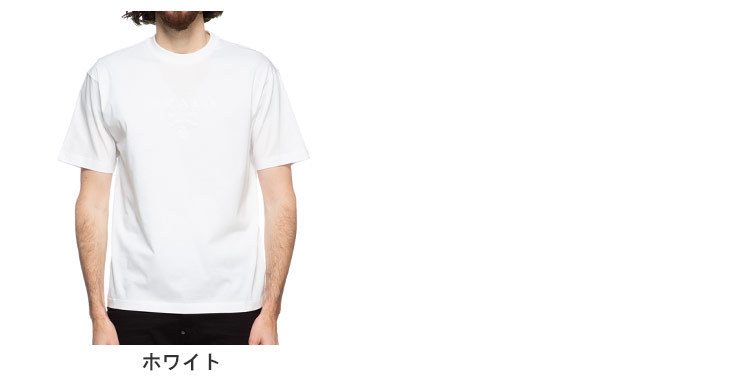 プラダ メンズ Tシャツ PRADA サガラロゴ クルーネック 半袖 Tシャツ PRUJN78210MQ