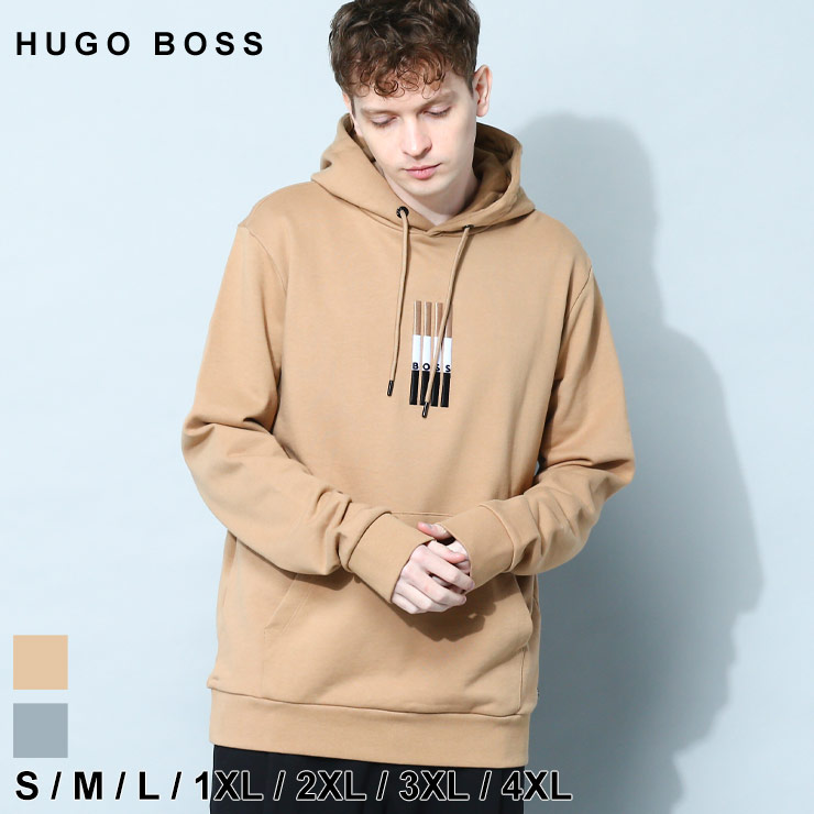 ヒューゴボス HUGO BOSS パーカー スウェット フーディー ロゴ 刺繍 プルオーバー ブランド トップス 長袖 大きいサイズあり  HB50481751