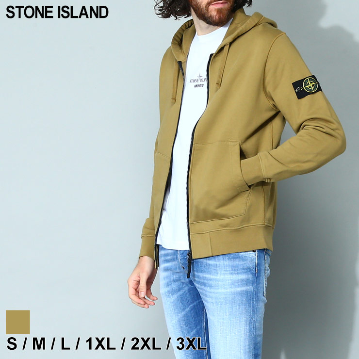【買い】STONE ISLAND パーカー M トップス