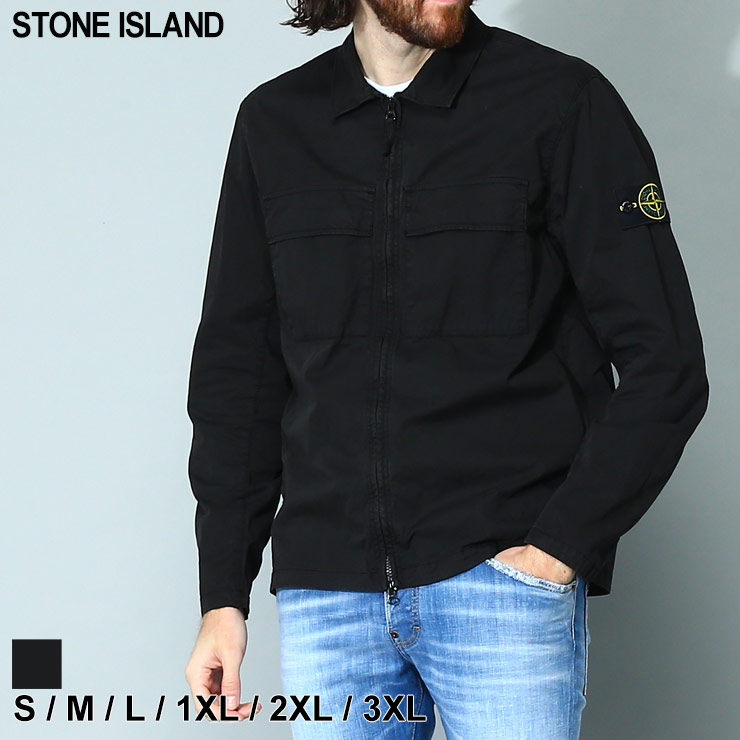 ストーンアイランド STONE ISLAND シャツ ジャケット シャツジャケット ブルゾン アウター ライトアウター コットン メンズ  大きいサイズあり SI781510210