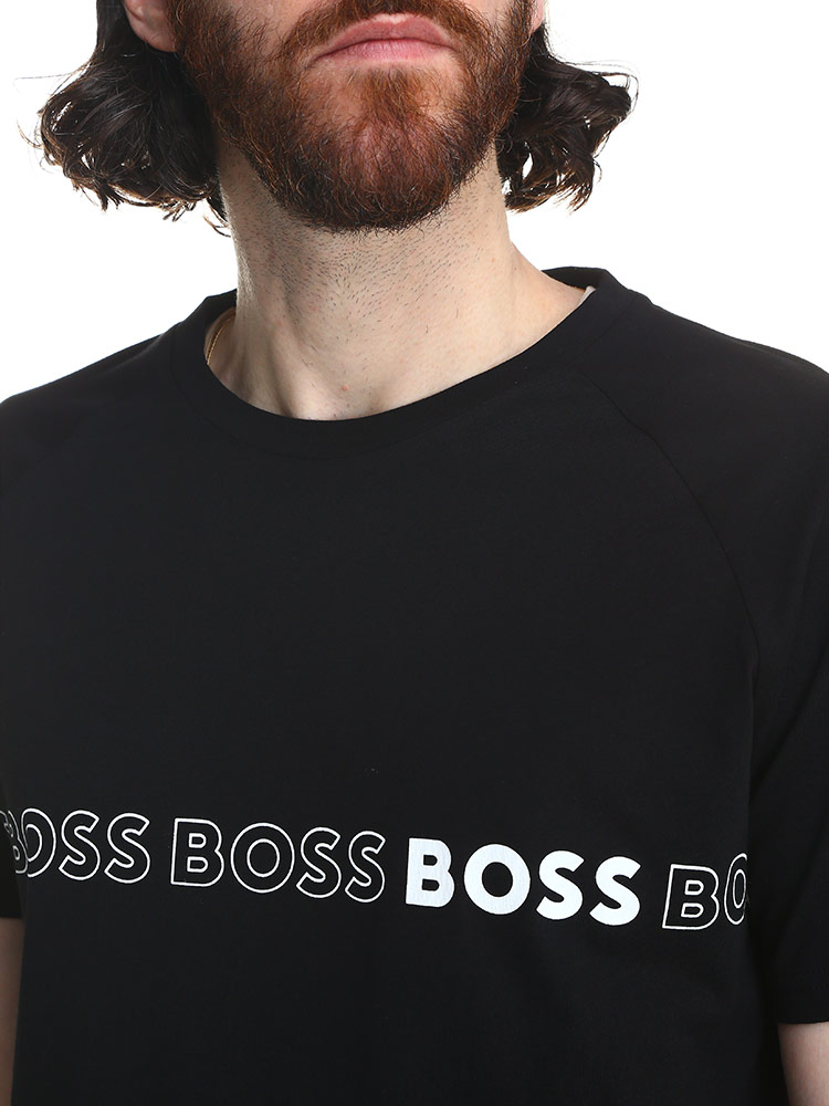 ヒューゴボス Tシャツ 半袖 HUGO BOSS メンズ ロゴ プリント