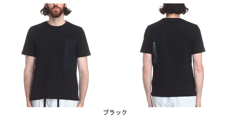 HERNO ヘルノ Tシャツ 半袖 メンズ メッシュ プリント ブランド