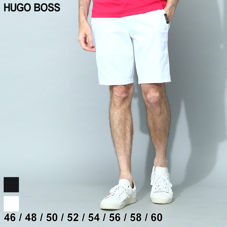 ヒューゴボス パンツ HUGO BOSS ショートパンツ ハーフパンツ メンズ ストレッチ 無地 ブランド ボトムス ショーツ ゴルフウェア  HB50487535