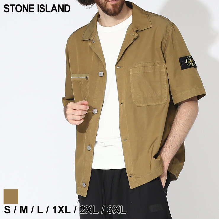 ストーンアイランド シャツ STONE ISLAND メンズ ワークシャツ