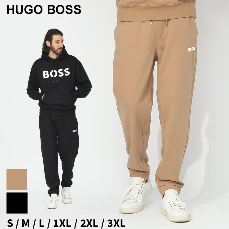 ヒューゴボス パンツ HUGO BOSS メンズ スウェットパンツ ロゴ プリント ブランド ボトムス ロングパンツ セットアップ対応  HB50486640