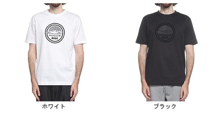 ヒューゴボス Tシャツ 半袖 HUGO BOSS メンズ カットソー プリント