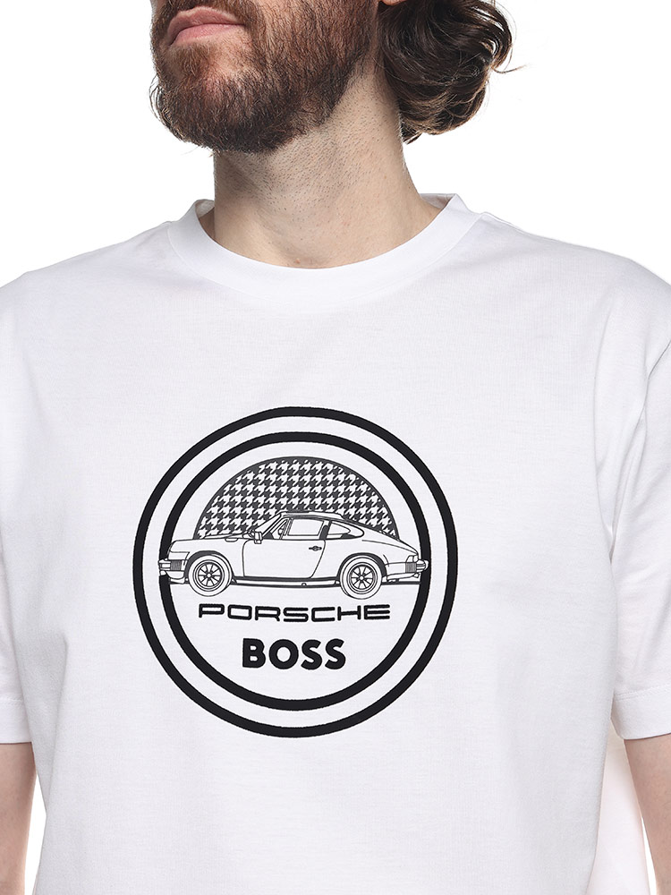 ヒューゴボス Tシャツ 半袖 HUGO BOSS メンズ カットソー プリント