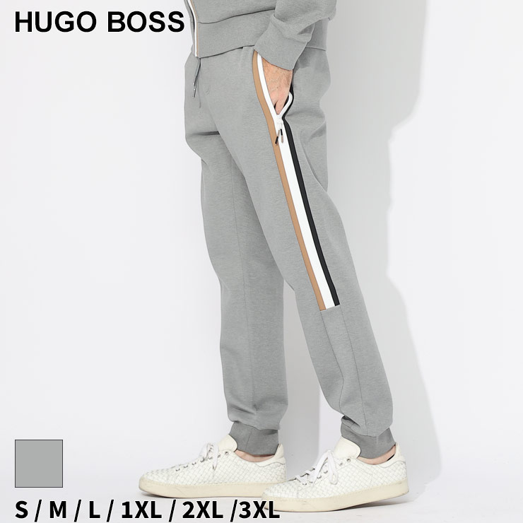 ヒューゴボス パンツ HUGO BOSS メンズ スウェットパンツ サイド 