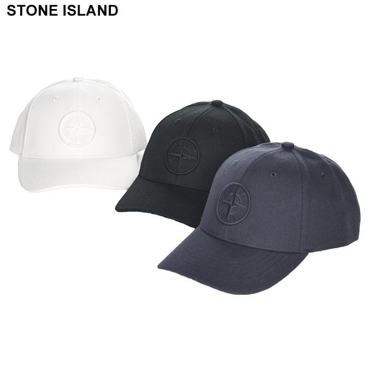 STONE ISLAND (ストーンアイランド) ロゴワッペン 6パネル キャップ