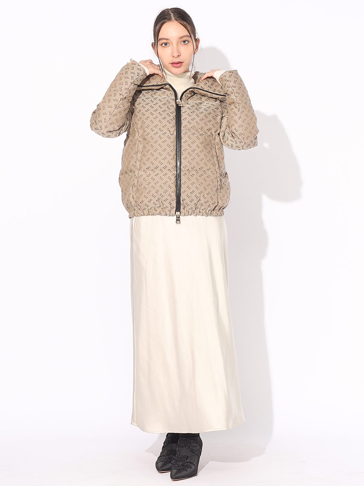 HERNO（ヘルノ） ダウン レディース ダウンジャケット モノグラム ロゴ